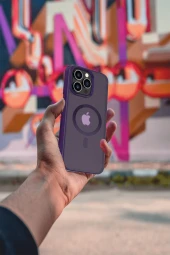 iPhone 14 Pro Uyumlu PC06 Tower Magsafe Telefon Kılıfı thumbnail 8