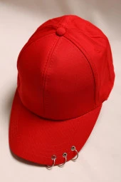 Kanca Detay Spor Şapka Kırmızı - 16636.1736. - 1