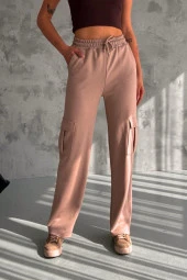 Pucka Kadın Toprak Kargo Pantolon 2293 thumbnail 1