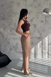 Pucka Kadın Toprak Kargo Pantolon 2293 thumbnail 2
