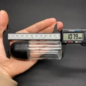 50 cc Roll-on Cam  Şişe - Şeffaf - 50 ml Cam Deodorant Şişesi  x 3 Adet thumbnail 4