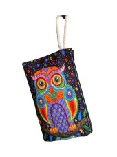 Aytan Ayt-3234 Baskılı İpli Çok Amaçlı Bez Çanta (Kalemlik) 13 X 20 Cm - 1