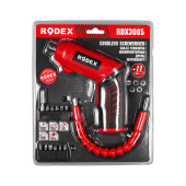 Rodex Akülü Vidalama Ucu Seti Şarjlı Tornavida RDX3085 (12 Parça) - 4