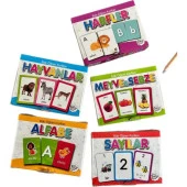 Karatay Yayınları Bak Öğren Kartları Alfabe - 2