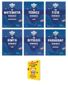 TYT IceBerg Matematik Türkçe Fizik Kimya Biyoloji ve Paragraf Branş Denemeleri Sayısal 6lı Set - 1