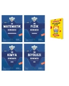 TYT IceBerg Matematik Fizik Kimya ve Biyoloji Branş Denemeleri 4lü Set - 1
