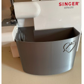 Singer Overlok Makinası Çöp Kutusu Xl Gri - 1