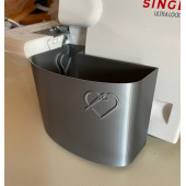 Singer Overlok Makinası Çöp Kutusu Xl Gri - 4