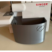 Singer Overlok Makinası Çöp Kutusu Xl Gri - 6