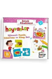 Karatay Yayınları Bebek Akademisi Hayvanlar Eşleştirme - 2