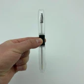 Kaş Kirpik Serum Şişesi Çift Taraflı  , Lipgloss ve Maskara Şişesi , 10ml+10 ml  x 1 Adet - 2