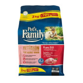 Pets Family Super Premium 2700 Gr Kuzu Etli Yetişkin Köpek Maması - 1