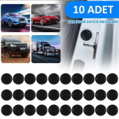 10 Adet Araba Kapı Ses Ve Gürültü Önleyici Conta Kaput Bagaj Darbe Emici Ses Yalıtım Izolasyon Pedi - 1