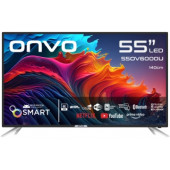 Onvo 55OV6000U 4K Ultra HD 55" 140 Ekran Uydu Alıcılı Android Smart LED TV - 1