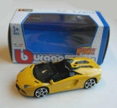Bburago 1:43 Street Fire -LAMBORGHINI AVENTADOR ROADSTER - 4