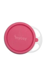 MYCEY Kapaklı Mama Tabağı Pembe - 3