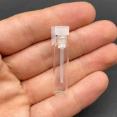 1 ml Çubuklu Şişe Plastik Tıpalı  , Koku Esans Şişesi , Gülyağı Şişesi x 20 Adet thumbnail 2