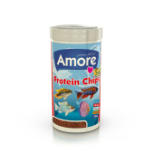 Amore Cichlid Mix 3 Kg Kova + Protein Pro Chips 250ml Kutu Akvaryum Balık Yemi - 4