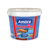 Amore Cichlid Red 3 Kg Malawi Amerikan Tanganyika Ciklet Yüksek Protein Kova Balık Yemi - 1