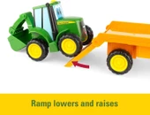 TOMY John Deere 736 47207 Farmin Arkadaşlar Çekme Seti, Çoklu - 4