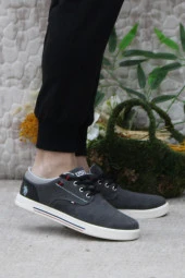 U.S. Polo Assn. Floppy Gri Rahat Orijinal Ürün Keten Erkek Ayakkabı thumbnail 1