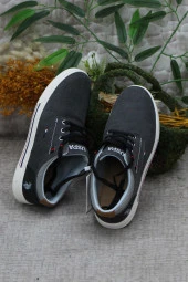 U.S. Polo Assn. Floppy Gri Rahat Orijinal Ürün Keten Erkek Ayakkabı thumbnail 6