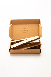 Ahşap Mum Fitili - 75 Adet ( 25mm x 150mm x 0,5mm ) thumbnail 3