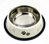 Playfull Desenli Çelik Mama ve Su Kabı 32 Oz - 1