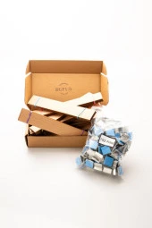 Ahşap Mum Fitili + Yapışkanlı Sehpa - 100 Adet ( 25mm x 150mm x 0,5mm ) thumbnail 4