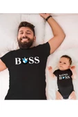 Bmw Boss Mini Boss Baba Oğul Kız TEK ÜRÜN FİYATIDIR KOMBİN YAPMAK İÇİN EN AZ 2 ADET SEPETE EKLEYİNİZ - 1