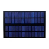 Güneş Paneli 20cmx13cm 12 Volt 500 mAh + ve - Uç Kablolu Solar 6 Watt - 2