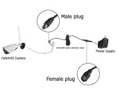 Dc Adaptör Uzatma Kablosu 5 Metre 5.5mm x 2.1mm Dişi Erkek Modem Uzatma 4385 - 5