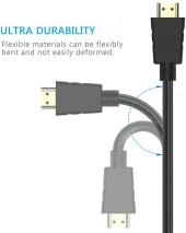 Ancheyn HDMI Kablosu 1.5 Metre Laptop Notebook Tv Ses Görüntü Bağlantı Aparatı Erkek - Erkek 4294 thumbnail 6