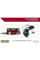 Araç lastik hava kompresörü metal gövde sarı Niken - 1