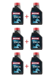 Moto 20w40 1 Litre 6 Adet Mineral Motosiklet Yağı Ürt 2022 thumbnail 1