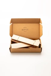 Ahşap Mum Fitili - 30 Adet ( 30mm x 150mm x 0,5mm ) thumbnail 3