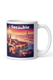 Sırbistan Hediye Kutusu 10 Parça Kupa Magnet Anahtarlık Kutu thumbnail 7