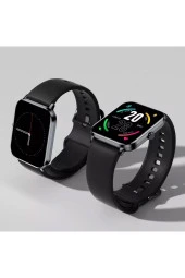 QCY GTC SPORT SMART WATCH DARK GRAY - 2