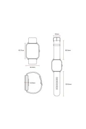 QCY GTC SPORT SMART WATCH DARK GRAY - 5