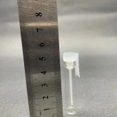 2 ml Çubuklu Şişe Plastik Tıpalı  , 2 cc Koku Esans Şişesi , Gülyağı Şişesi x 20 Adet thumbnail 3