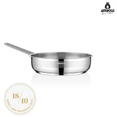 Saphire Paslanmaz Çelik 24 cm Kapaksız Çelik Tava - 1