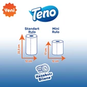 Teno Mini Kağıt Havlu 24 Rulo (3 Rulo x 8 Paket) - 6