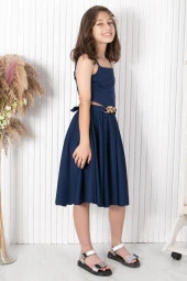 Zincir Kemerli Abiye MDV318 thumbnail 3