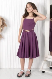 Zincir Kemerli Abiye MDV318 thumbnail 8