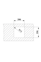 - BE LINEA PURECLEAN 40.40 - Tezgahaltı Eviye - Paslanmaz Çelik - 40 cm - 115000064 - 5