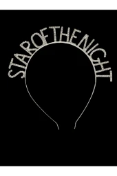 Star Of The Night Metal Kristal Taşlı Taç Gecenin Yıldızı Tacı - 3