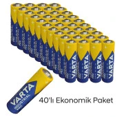 Varta Endüstriyel Pro AA 4006 Kalem Pil 40 lı Paket - 1