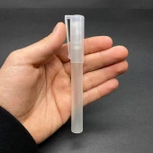 Buzlu Cam Kalem Parfüm Şişesi Kapaklı Spreyli  8 Ml , Cep Parfüm Şişesi 8 cc  x 6 Adet - 2