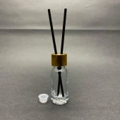 Cam Bambu Oda Kokusu Şişesi 10 Ml , Çubuklu Bambu Oda Kokusu Şişesi 10cc  x 3 Adet thumbnail 1