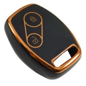 HONDA Civic 2003-2011 Arası Modeller için 2 Buton Siyah Oto Anahtar Kumanda Kabı Kılıfı Oto Anahtarlık - 2